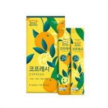 장인정신에브리데이 유기농 수세미 감귤 농축액 코프레시 1박스 15포, 15포x1박스/1개