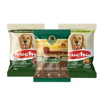 보나시보 기호성 좋은 사료 샘플 300g, 100g, 쿠초 / 켄넬 3종