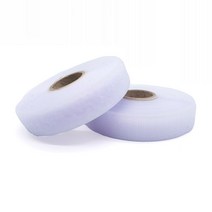 폭 2cm 재봉용찍찍이 흰색 1미터, 거칠이