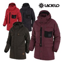 (이월)라시엘로 남녀 공용 스키 스노우보드 성인자켓 LAX-J614-BURGUNDY