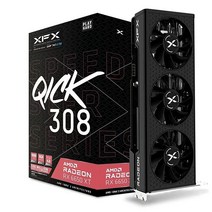 XFX Speedster QICK308 라데온 RX 6650XT 울트라 게이밍 그래픽 카드 8GB GDDR6 HDMI 3xDP AMD RDNA 2 RX-665X8LUDY 포함, RX 6500 XT