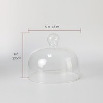 JINGHENG 전자레인지용기 전자레인지 따뜻한요리 전용덮개 가열 기름튐방지 내고온 가정용 유리덮개 디저트 덮밥 채소보장신선 두껑, T01-O58-직경 18cm