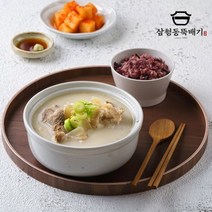 삼청동뚝배기 [삼청동뚝배기] 사골도가니탕 (600g) x 6팩, 단품