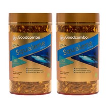 Goodcombo Squalene 굿콤보 뉴질랜드 스쿠알렌 상어 간 추출물 1000mg 365정 2팩