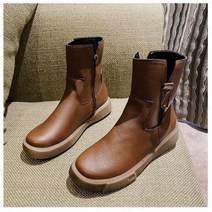 MOON 35-42 첼시부츠 앵클부츠 빅 사이즈 여자 신발3-5cm 682