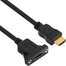 NETmate 넷메이트 NMC-HP20 HDMI 1.4 연장 판넬형 케이블 2m AV케이블