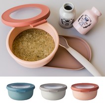 메팔 350ml 닫으면 밀폐용기 열면 테이블웨어 음식보관 반찬통 전자레인지용기 3colors, 스카이