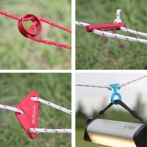 텐트설치 땅콩 삼각 막대 원형 스토퍼 타프스토퍼 노지캠핑 캠핑스토퍼 휴대용 매듭, 03.막대스토퍼1개