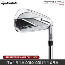 테일러메이드 2022년 스텔스 스틸 아이언세트 남성 테일러메이드코리아, 스텔스 스틸 R 8아이언세트