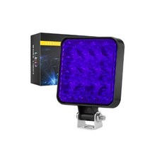 비슈몰유통 화물차 작업등 후미등 차폭등 사각 LED 써치라이트 블루 화물차필수품 쉽게장착, LED써치라이트 블루