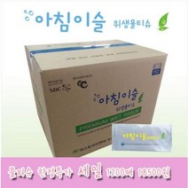 업소용 1매 물티슈 / 영업용물티슈 대량판매 (1200매)