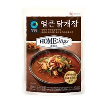 청정원 호밍스 얼큰닭개장 450g 4개
