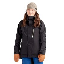 Dakine 여성용 스토커 고어텍스 3겹 스키/스노보드 겨울 재킷 블랙 S, Medium