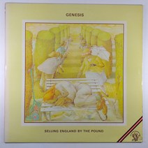 (중고LP) GENESIS. SELLING ENGLAND BY THE POUND 1990년 발매 라이센스 (자켓 음반 상태 최상. 해설지 있음)