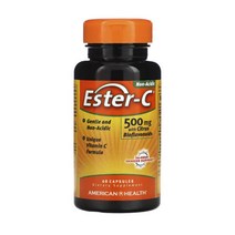아메리칸헬스 시트러스 바이오 플라보노이드 에스테르C 아세로라비타민씨 250mg 60캡슐