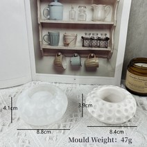찰흙판 점토공예 점토몰드 3차원 꽃병 실리콘 몰드 화분 석고 접착제 홈 인테리어 만들기, 19 F-05
