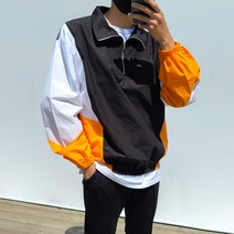 레트로 아노락 고밀도면 바람막이 - 2color