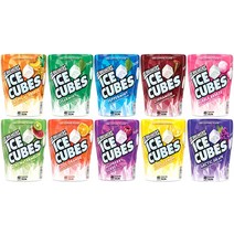 계피 페퍼민트 스피어민트 EA 북극 라즈베리 셔벗 레몬 포도 쿨 오렌지 버블 정지 열대 브리즈 워터 멜론과 키위 10 팩의 아이스 브레