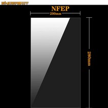 3D프린터 입문용 교육용 호환 무선 NFEP/FEP 필름 CREALITY /ANYCUBIC Photon Mono/Mono X/Mono X 6K M3 P, 10PCS_NFEP 280x200mm