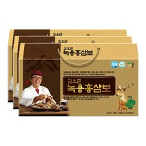 김오곤 녹용 6년근 홍삼보 70ml x 90p + 천삼 침향단 3.75g x 10p 세트, 3개월(90포)+침향단10환