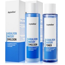 데이멜로우 데이멜로우 아쿠알론 워터리 대용량 토너+에멀전 300ml 세트 (스킨 로션), {AA4}데이멜로우 스킨 + 로션 + 크림 3종