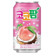 해태 코코팜 피치핑크복숭아 340ml x 24캔, 상세페이지 참조, 상세페이지 참조