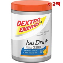 Dextro Energy Iso Drink Orange Fresh 덱스트로에너지 이소 드링크 오렌지 후레쉬 440g 2팩