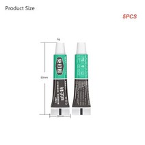 고온 및 저온 다목적 접착제 강력한 실란트 곰팡이 방지 방수 6g 12g 2 개 4 5 개, 02 02 5pcs