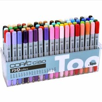 코픽 챠오마카 72색 A B셋트 디자인마카 COPIC 마카펜, 코픽72색마카, A세트