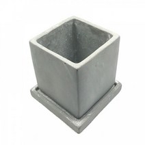 KDM 모던 시멘트 사각 화분 (사각) 세련된 감성 14x14x14cm 콘크리트