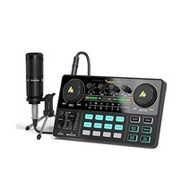 마오노 DJ 믹서 사운드 카드 오디오 인터페이스(AU-AM200-S1), AU-AM200-S1