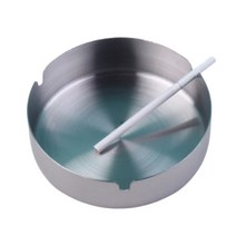 스텐 재털이 12cm 재떨이 원형 업소용 가정용 온달마트, 1개