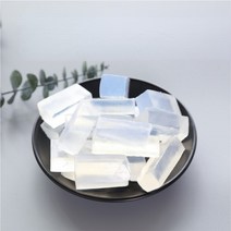 비누만들기 재료 순수 천연 식물 글리세린 투명 비누 베이스 바 DIY 에센셜 오일 원료 만들기 50g, [01] 50g soap base