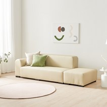 서광퍼니처 포쉬 3인용 라텍스 쇼파 sk, 왼팔, 베이지