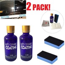 Hardness .FIX Auto H9 Anti-Scratch 2x Glass Coat Polish Car Nano Ceramic 9H Care Cleaning Cleaner Br, [01] Blue