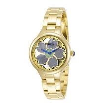 인빅타 Invicta Wildflower 핑크 다이얼 쿼츠 여성 손목시계