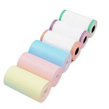 6 롤 감열지 라벨 용지 스티커 PeriPage PAPERANG 포토 프린터 자기 건조 필름, 6PCS