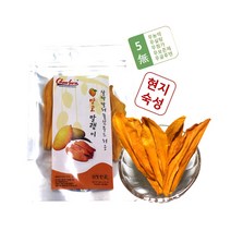 건강한가 무첨가 무가당 살짝말려 쫄깃한 망고 말랭이 100g, 1개
