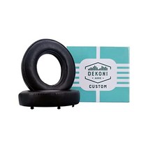 Focal 헤드폰과 호환되는 Dekoni 오디오 이어패드 | Stellia Celestee Utopia Clear용 이어 패드 커스텀 시리즈 쿠션 블랙 Audio