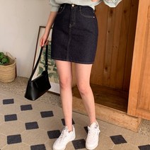 팬(FA_N)생지 스커트스판 데님386