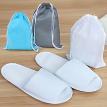 [다옴하우스] 휴대용 접이식 슬리퍼 여행용 사무실 호텔 병원 사우나 모델하우스 실내화