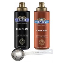 Ghirardelli - 기라델리 프리미엄 초콜릿 & 카라멜 소스 454g 2종, 1개