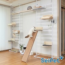 세이펫 DIY 철제 캣타워 런닝캣, 1개, 캣타워.
