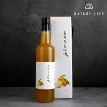 네이처라이프 수제 유기농 유자액 원액 750ml, 1개 750ml