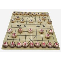 장기 판 말 셋트 일본식 az-front 중국 장기 접이식 목제 조각 가죽 장기판 샹치 일본 직배송