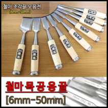 철마 평끌 6mm~50mm까지/전문가용 끌, 22mm
