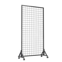 네트망 아치형 메쉬망 사각 철망 철제 사진 장식, 블랙 80cm 폭 180cm 높이 20개