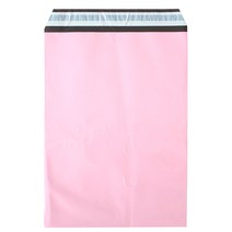 비침이 없는 삼중지 LDPE 택배봉투 100매입, 소프트핑크