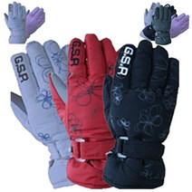 시우기획 오모SJMA24 가이드스키글러브장갑 폴라 스포츠 기모 벙어리 털 니트 실 방한 손가락장갑