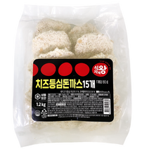 [롯데쉐푸드등심돈까스] 식자재왕 치즈 등심 돈까스 1.2kg